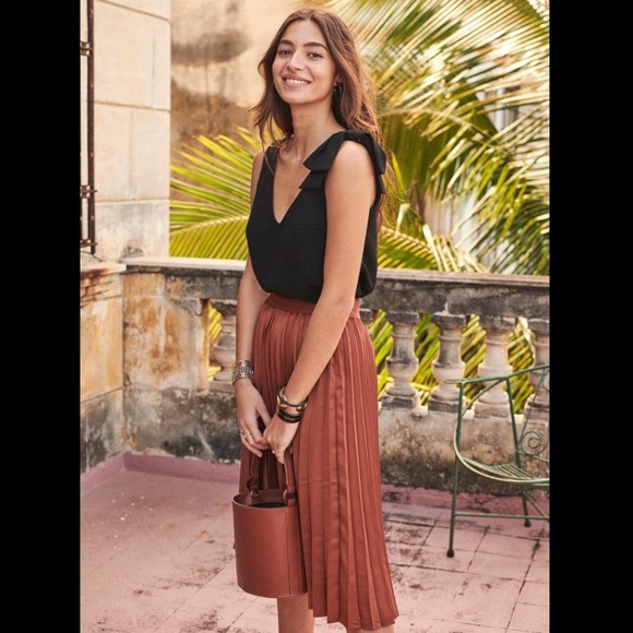 🔺SOLD🔺Sézane Dino Skirt Sz 38 - Picture 6 of 6